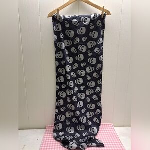 Sourpuss Skull Patterned Scarf